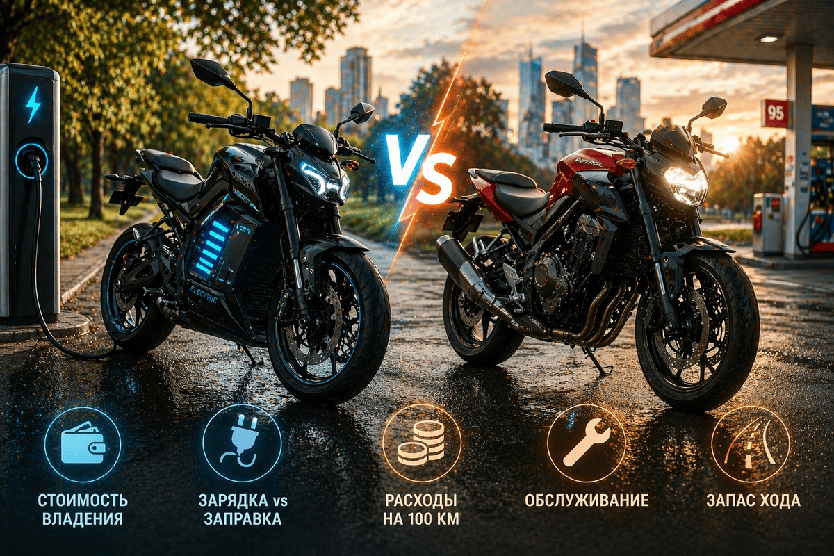  | Блог GONKA.BY | Мототехника в рассрочку, кредит, лизинг, оплата частями, доставка по Беларуси - фото какой мотоцикл лучше: электро vs бензиновый: что выгоднее в 2026