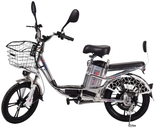 Электровелосипед Smart8 Dacha серебро