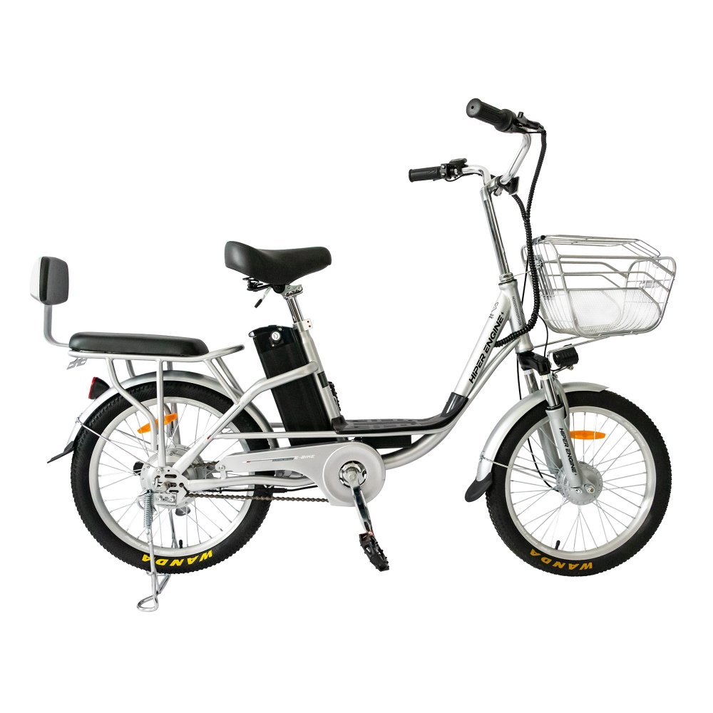 Электровелосипед Electric Bicycles HIPER ENGINE NOVA D2 SILVER